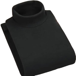 เสื้อยืดผู้ชายแขนยาวคอเต่าแฟชั่น 100% ผ้าฝ้าย แบรนด์ทันสมัย สีพื้น สำหรับฤดูร้อน ส่งออกต่างประเทศ - Product Image 1