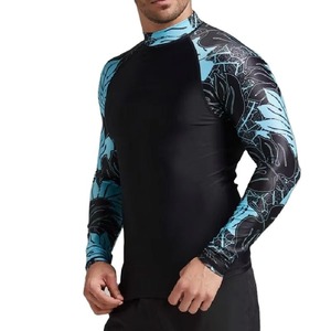 เสื้อรัดรูปแขนสั้นระบายอากาศได้ดี ขายดี สำหรับผู้ใหญ่ พิมพ์ลายแบบซับลิเมชั่น คอสูง ยืดหยุ่น แห้งเร็ว เหมาะสำหรับ BJJ - Product Image 3