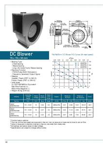 พัดลมเป่าลมไฟฟ้าขนาดเล็ก 12V DC ความเร็วสูง แรงดันปานกลาง เงียบ น้ำหนักเบา ผลิตจากพลาสติก  OEM ปรับแต่งได้ 3000-4000 รอบต่อนาที 3.8-5.0 วัตต์ - Product Image 5