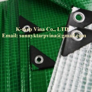 Custom Size <b>Waterproof</b> Leno Tarpaulin for Agricultural Greenhouse and Outdoor Cover Use - Product Image 1