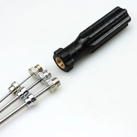 Aiguille trocar en acier inoxydable de haute qualité à triple usage pour instrument chirurgical vétérinaire, dégonflage de l'estomac et ponction du rumen du cheval