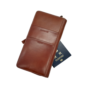 [CALIDAD SUPERIOR] Funda de Piel Castello con Cierre RFID para Pasaporte y Documentos, Cartera para Tarjetas de Embarque, MOQ Bajo, Tamaño Familiar, Forro de Poliéster - Product Image 4