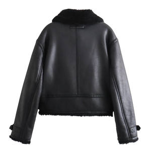 Wholesale Genuine Leather Jacket Cowhide Jacket Motorcycle Jacket Factory Direct Custom Logo Low MOQ - Product Image 2