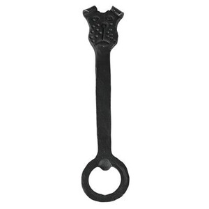 Ouvre-bouteille fonctionnel en métal robuste avec poignée antidérapante, idéal pour ouvrir sans effort les bouteilles de bière et de soda. - Product Image 2