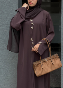 2026 Newest Design Women's Elegant Solid Color Maxi <b>Dress</b> Button Casual Modest Dubai Abaya Islamic Clothing Women's Abaya - Product Image 5