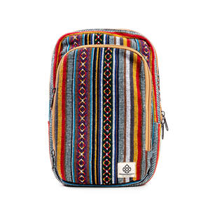 Bolso Bandolera de Cáñamo Ligero y Sostenible Hecho a Mano, de Fibra Natural, con Correa Ajustable, Unisex, para Moda Universitaria - Product Image 5