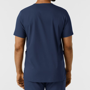 Fashion Hospital Uniform Nurse Beauty Dental Salon Work <b>Clothes</b> Custom Logo Stretch Medical <b>Scrubs</b> Set For Men And Women - Product Image 2
