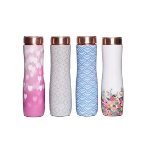 ขวดน้ำสำหรับปิกนิกเดินทางสาวๆง่ายต่อการดื่มเพื่อสุขภาพขวดน้ำทองแดงออกแบบได้ตามต้องการ - Product Image 1