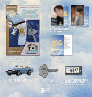 BTS J-hope-Charm of HOPE [Version Sweet Dreams] CD Coréen du 11 juillet 2025