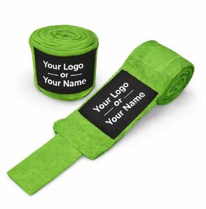 Bandages de boxe personnalisés OEM ODM, bandages élastiques MMA, 2 pièces, tailles et couleurs personnalisées, logo, certifiés CE, écologiques, en caoutchouc, éponge, EVA - Product Image 1