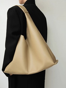 New Trendy Stylish Leather Zipper Closure Leather <b>Bag</b> Hobo Classic Color All Seasons Custom Logo Easy Carry Leather <b>Bag</b> Hobo - Product Image 2
