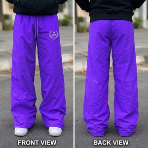 Nylon <b>Baggy</b> <b>Trouser</b> Premium Lightweight Athletic Pants Designed With Breathable Quick Dry Fabric For Casual Wear Outdoor - Product Image 5