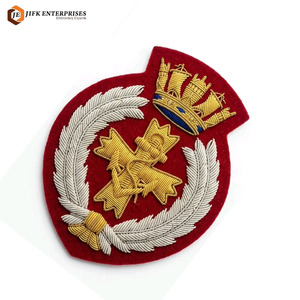 Insignias con logotipo bordado, insignias personalizadas tejidas para uniformes y ropa profesional - Product Image 3