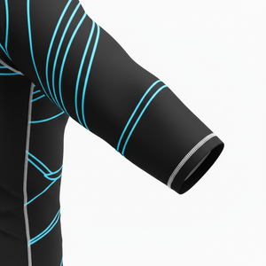 Chemise de compression à manches longues unisexe Eco Active, tissu durable, pour BJJ, MMA, Jiu Jitsu, grappling, entraînement sportif - Product Image 5