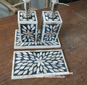 Juegos de baño de resina fundida de alta calidad RFcrafts para hotel y restaurante, aspecto elegante y duradero - Product Image 3