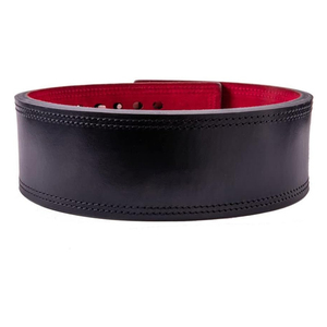 Wholesale Brown Suede Cowhide Leather Breathable Comfort Advanced Protection Lifting Belt Double Prong Power <b>Weight</b> <b>Training</b> - Product Image 2