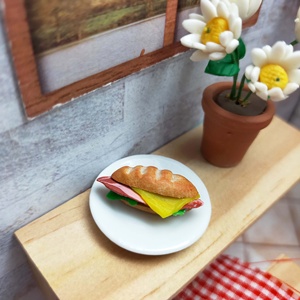 Échelle miniature 1:12 disque vinyle et armoire en bois décorations accueillantes pour jouets de meubles de maison de poupée - Product Image 6