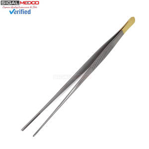 คีมหนีบเนื้อเยื่อแบบไม่ทำลายเนื้อเยื่อ DeBakey คุณภาพพรีเมียม ผลิตจากเหล็กกล้าไร้สนิม ขนาด 12 นิ้ว เครื่องมือผ่าตัดสำหรับหลอดเลือดและศัลยกรรมทั่วไป - Product Image 5