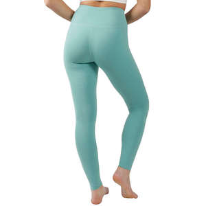 Custom Spandex Made Breathable Stylish Compression <b>Workout</b> Women <b>Leggings</b> Full Length High Waist Stretch <b>Pockets</b> - Product Image 1