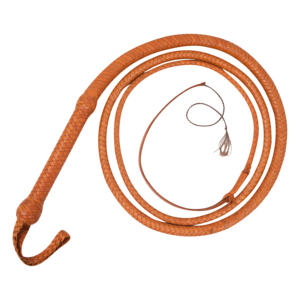 Fouet de combat Sairex personnalisé robuste de 06 à 16 pieds, 16 tresses en cuir noir, avec support de ventre, fouet pour cheval WP-1101 - Product Image 2