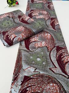 Export Quality Nigerian African Wax Print Ankara Cotton <b>Fabric</b> for Clothing Production South Africa - Product Image 2