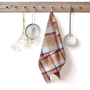 Ensemble de torchons de cuisine à carreaux 100 % coton, design élégant, fabriqués en Inde, écologiques et doux, à prix avantageux - Product Image 5