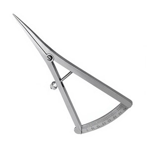Calibrador Recto de 6 Pulgadas de Largo para Mapeo Óseo, Herramienta de Medición de 0-40 mm con Escala de Precisión, Instrumento Quirúrgico Oftalmológico - Product Image 4