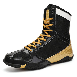 Chaussures Sambo en cuir PU brillant, design tendance, de haute qualité, matériau durable, respirantes, chaussures et bottes Sambo - Product Image 1