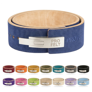 Gym Strength Workout 13mm Thickness Lever Buckle Powerlifting <b>Belt</b> Premium Suede Leather Custom Logo Weightlifting Training <b>Belt</b> - Product Image 1