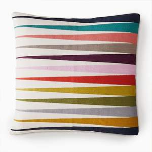 Funda de Cojín de Lana a la Moda, Bordado Cachemir, Punto de Cadena Hecho a Mano, Geométrico, Vintage, para Sala de Estar, Sofá, Gran Venta - Product Image 1