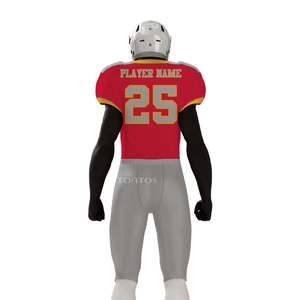 Vente en gros de maillots de football américain brodés pour hommes, uniformes de rugby d'équipe, haute qualité, prix bas - Product Image 3