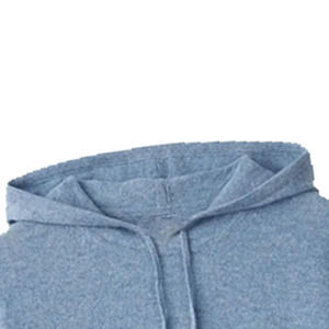 Sudadera con Capucha para Hombre TRACK SPORTS, Color Rosa Coral, Estilo Holgado, Felpa de Algodón, Bolsillo Canguro, Cordón Ajustable, Ecológica - Product Image 5