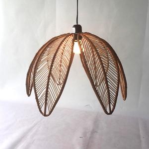 Trending Style Bamboo Rattan <b>Ceiling</b> Lamp Handmade Wicker Pendant <b>Light</b> for Restaurant Resort Decoration - Product Image 4