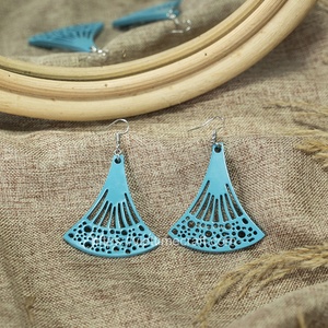 เครื่องประดับหรูหราราสุดราคาถูกต่างหูเขาควายของขวัญสําหรับที่รักหนึ่งแฟชั่นอุปกรณ์เสริมขายส่งจากเวียดนาม - Product Image 5