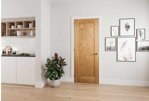 Puerta Principal Moderna y Sostenible, Modelo 3D, Impermeable, Ecológica, Estructura de MDF, Película de PVC, Retención de Color Perfecta, para Dormitorio o Apartamento - Product Image 2