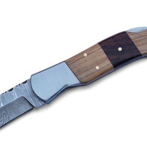Handmade Folding Knives Damascus Pattern <b>Steel</b> Blade Compact Pocket Tool for Hunting Camping Hiking <b>Outdoor</b> Everyday Carry - Product Image 4