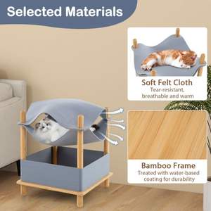 Casa creativa Semi-chiusa confortevole casa per animali domestici condominio - Product Image 2