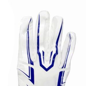 Gants de sport en silicone ajustables à doigts entiers pour hommes et femmes, respirants, antidérapants, pour le rugby et le football américain - Product Image 4
