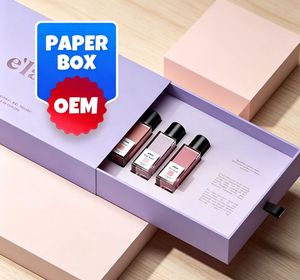 Caja de Embalaje de Papel para Lápiz Labial Líquido Personalizada OEM/ODM con Diseño de Impresión Completa Totalmente Personalizable - Product Image 1