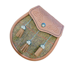 Sporran de Cuero Escocés Hecho a Medida de Alta Calidad con Botón, Marca SAMEER IMPEX, Color y Logotipo Personalizados, Cómodo y Duradero - Product Image 5