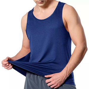 Débardeur pour homme de haute qualité 100% coton personnalisable, respirant, confortable, pour la salle de sport, la musculation, les activités de plein air - Product Image 3