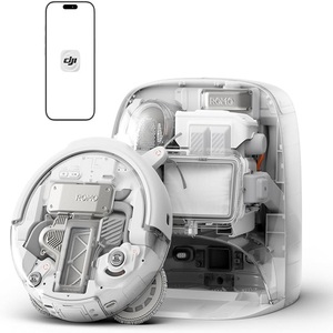 หุ่นยนต์ดูดฝุ่น D-JI ROMO P รุ่นท็อป พร้อมระบบทำแผนที่บ้าน ฐานทิ้งฝุ่นอัตโนมัติ 200 วัน แรงดูด 25000Pa ระบบหลบหลีกสิ่งกีดขวาง 360 องศา วัสดุอะลูมิเนียมและพลาสติก - Product Image 1