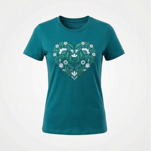 T-shirts de haute qualité fabriqués par des professionnels, en matériau durable, pour femmes, pour l'extérieur, prix compétitif, couleur personnalisée - Product Image 1