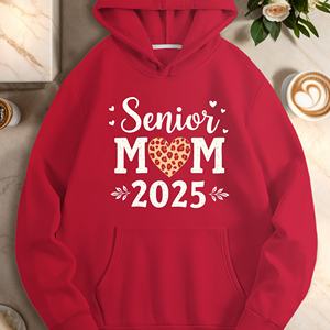 2025 sweats tricotés à capuche imprimés décontractés pour femmes pour les mères âgées - Product Image 4