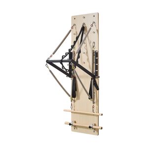 Macchina Pilates Reformer a Parete in Legno d'Acero con Springboard e Molle di Resistenza per Yoga e Fitness - Product Image 1