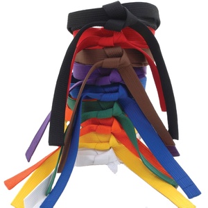 Cinturones de karate de alta calidad para hombre, bordado personalizado, todos los tamaños, de color, taekwondo, judo - Product Image 1