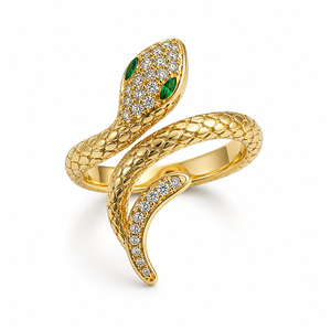 Natural Serpentine Stone Ring High Quality Gemstone Jewelry Fashion Accessory for Daily Wear Gift and Wholesale Distribution - Product Image 4