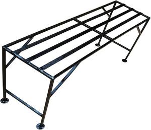 Soporte Elevado para Macetas de Metal Resistente, Jardinera Elevada, Estructura de Acero para Exteriores, Soporte para Plantas para Patio, Balcón, Jardín - Product Image 3