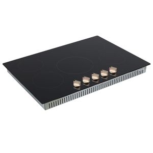 Placa de Inducción Eléctrica Inteligente de 9200W con 5 Controles de Perilla, 12 Ajustes de Temperatura y 5 Quemadores - Product Image 2