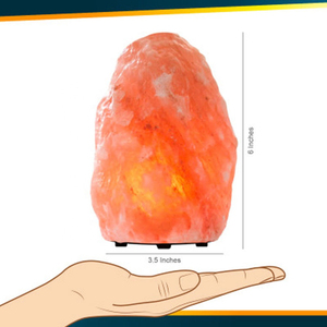 Lampe de sel de l'Himalaya naturelle rose et orange 4-6 KG, vente en gros, design personnalisé, haute teneur en sels naturels, lampe 7-9 KG - Product Image 2